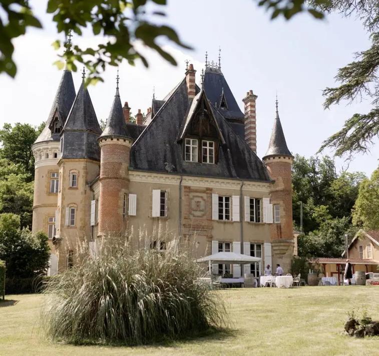Camping Et Hotel Chateau Du Haget Montesquiou Exterior foto